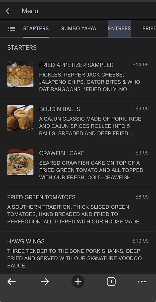 Dat Cajun Place Cafe Menu - Image 2